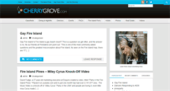 Desktop Screenshot of cherrygrove.com